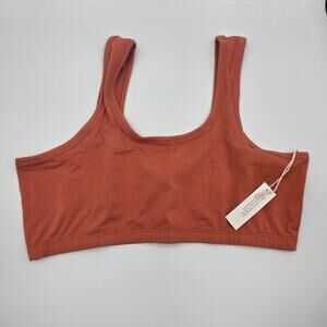 ARQ Full Coverage Cotton Bra in Cognac Size 3X
